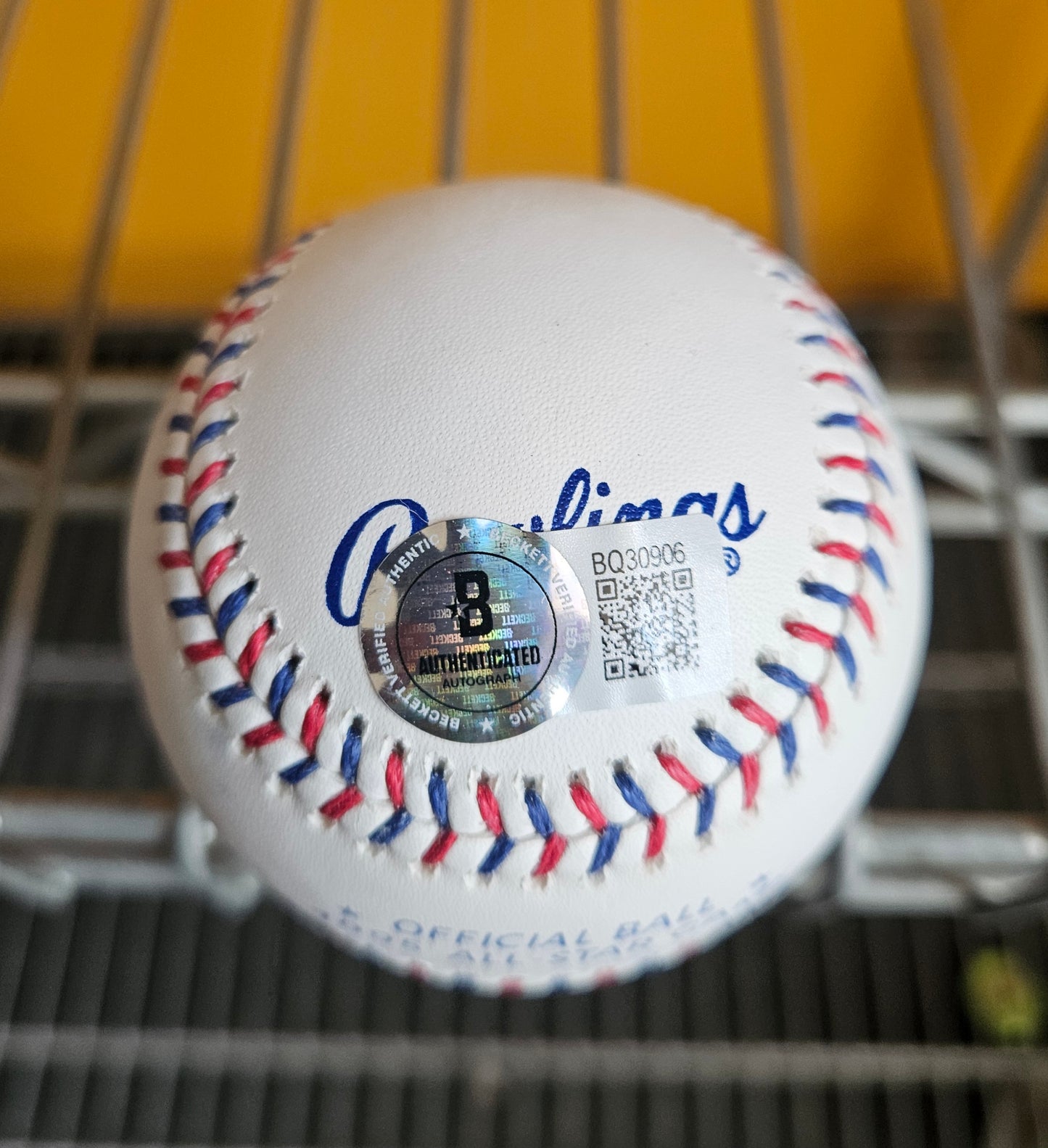 SAMMY SOSA SIGNED SIGNED 1995 ALL STAR GAME BASEBALL BAS COA
