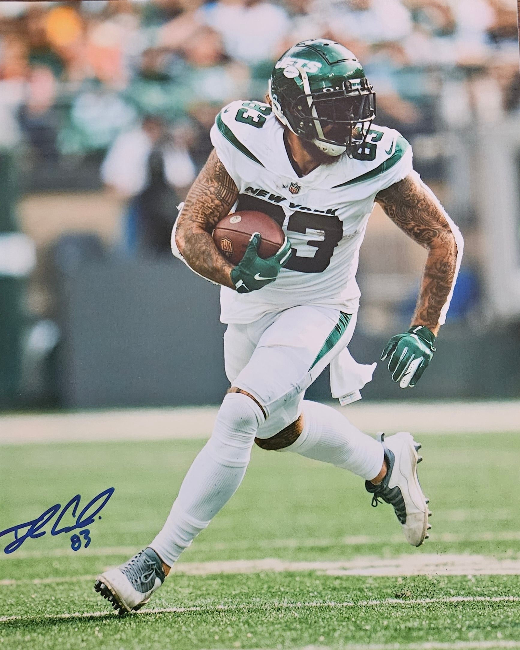 Tyler Conklin 8x10 White Jersey Photo