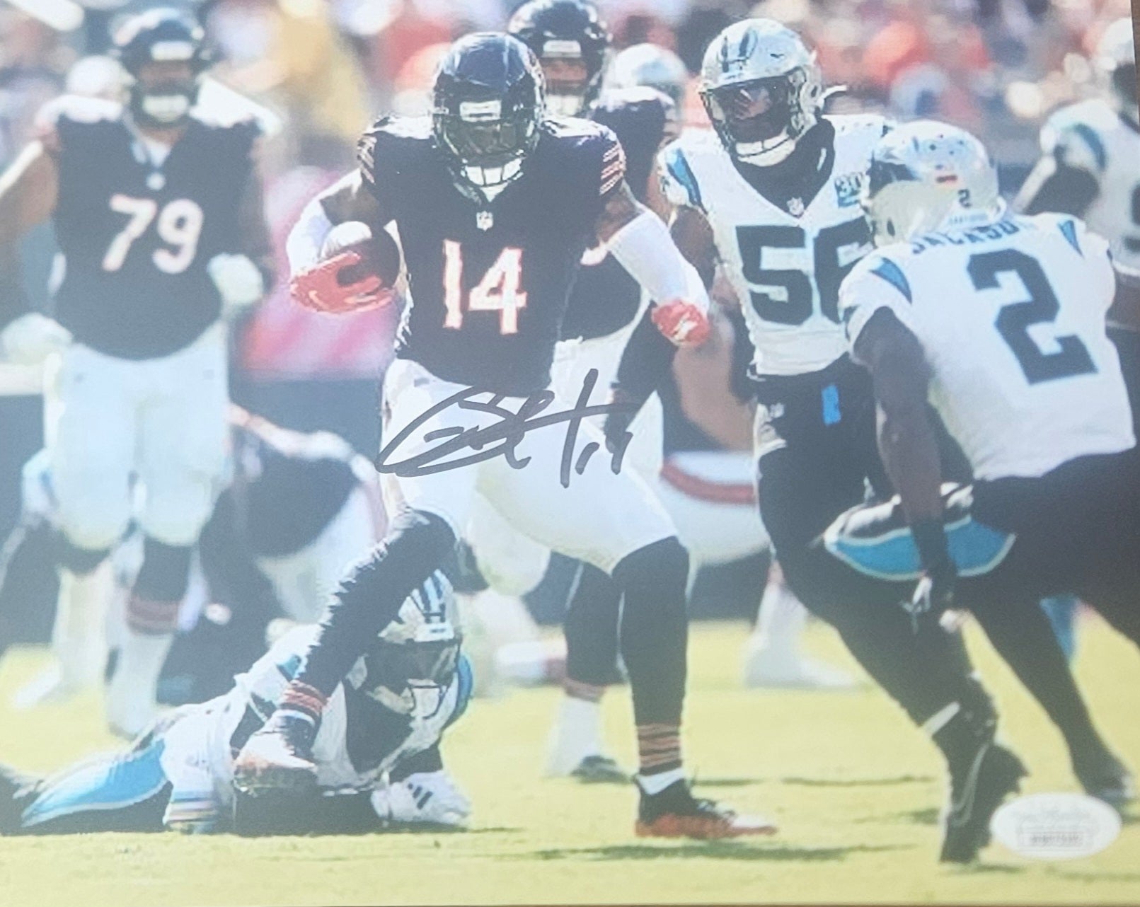 Auto/Autographed Gerald Everett Chicago Bears 8x10 Photo JSA COA