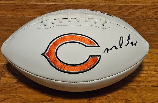 Auto/Autographed Montez Sweat Chicago Bears Logo Football JSA