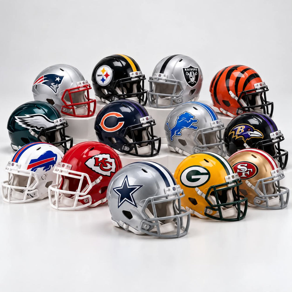 let us help you add a mini helmet to your collection today!