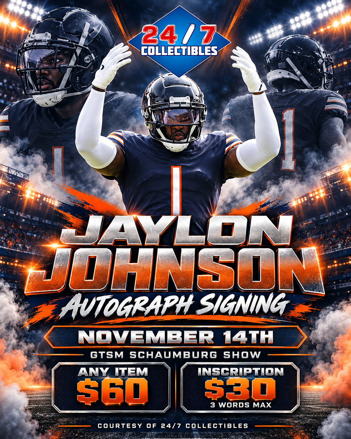 Jaylon Johnson Mail-in Ticket