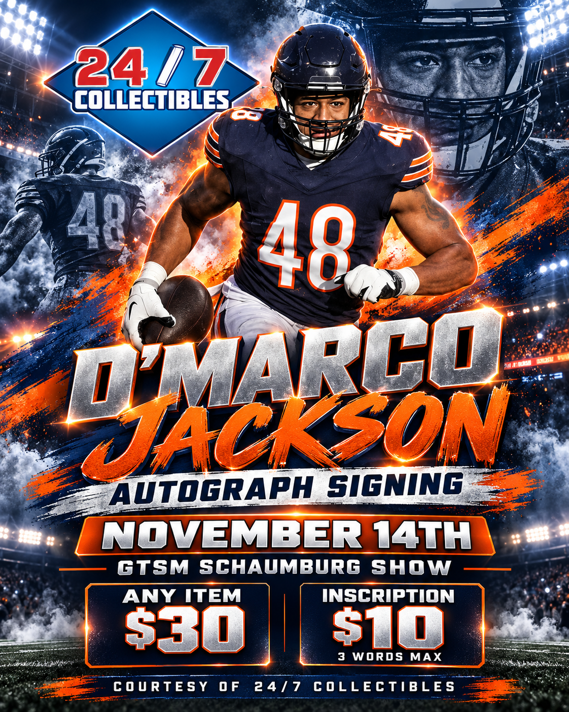 D’Marco Jackson Mail-in Ticket