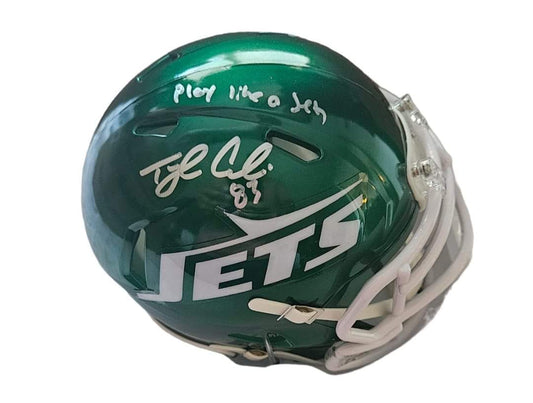 Tyler Conklin signed Mini Inscribed Play Like A Jet JSA