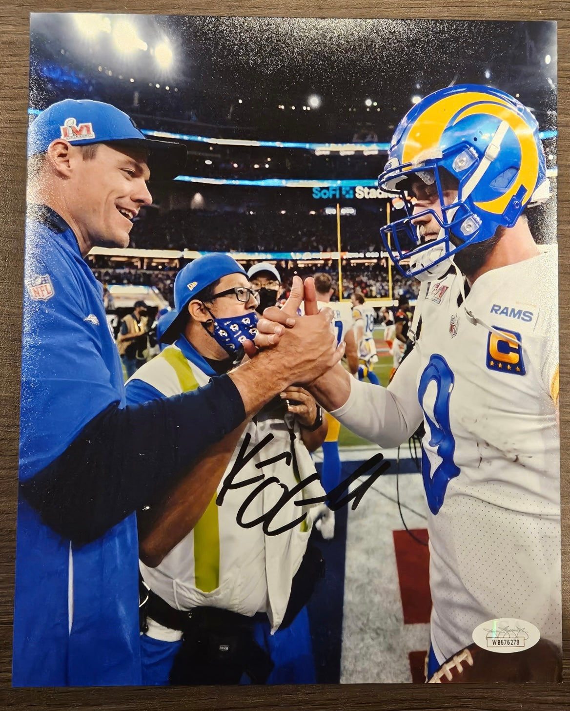 Kevin O’Connell Signed Autographed 8x10 Photo JSA COA