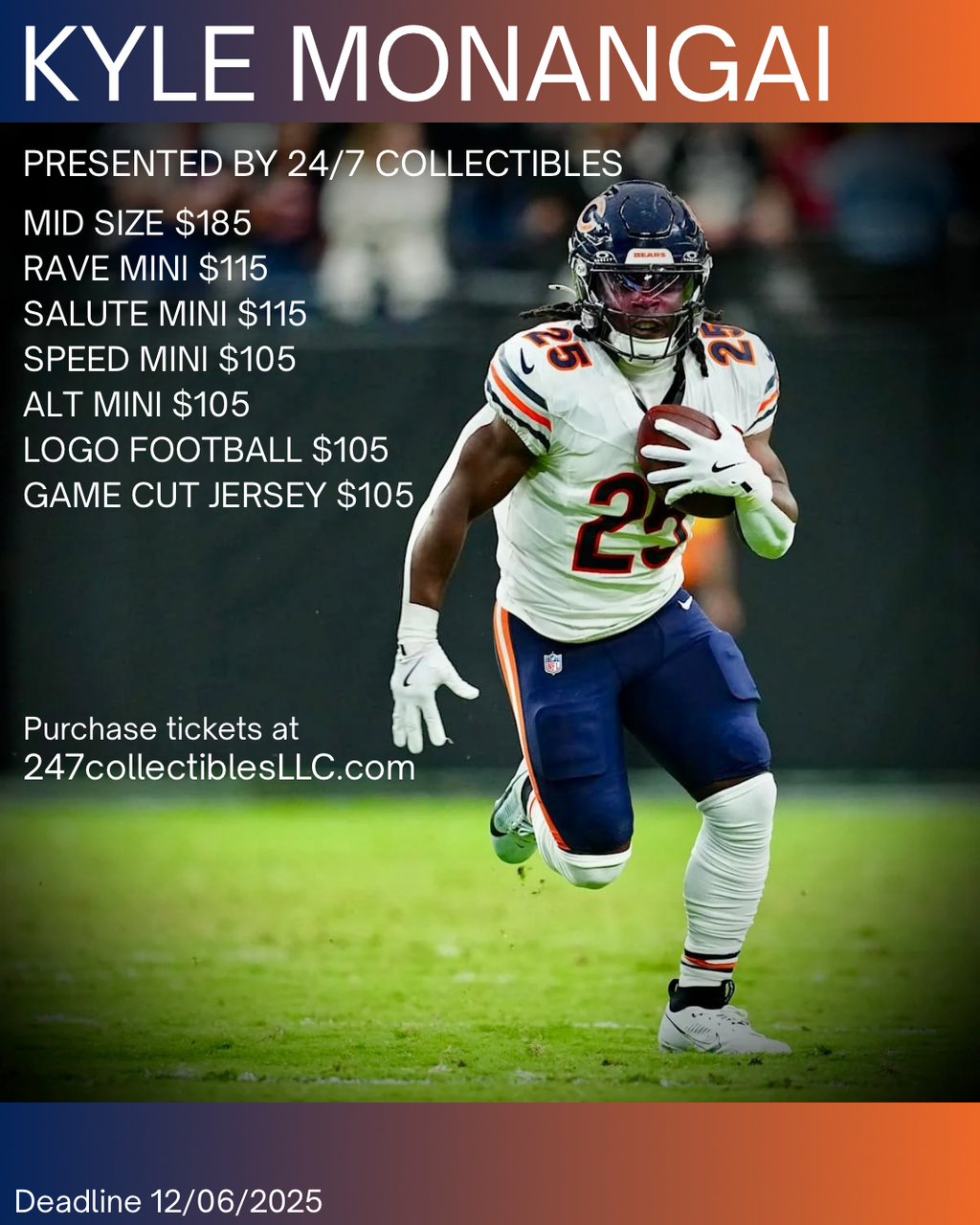 Kyle Monangai Completed Item