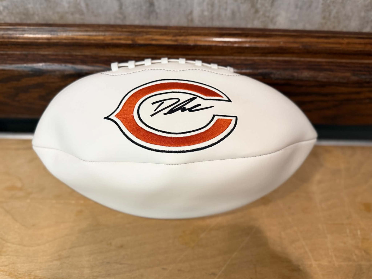 D’Andre Swift Autographed Bears Logo Football GTSM COA