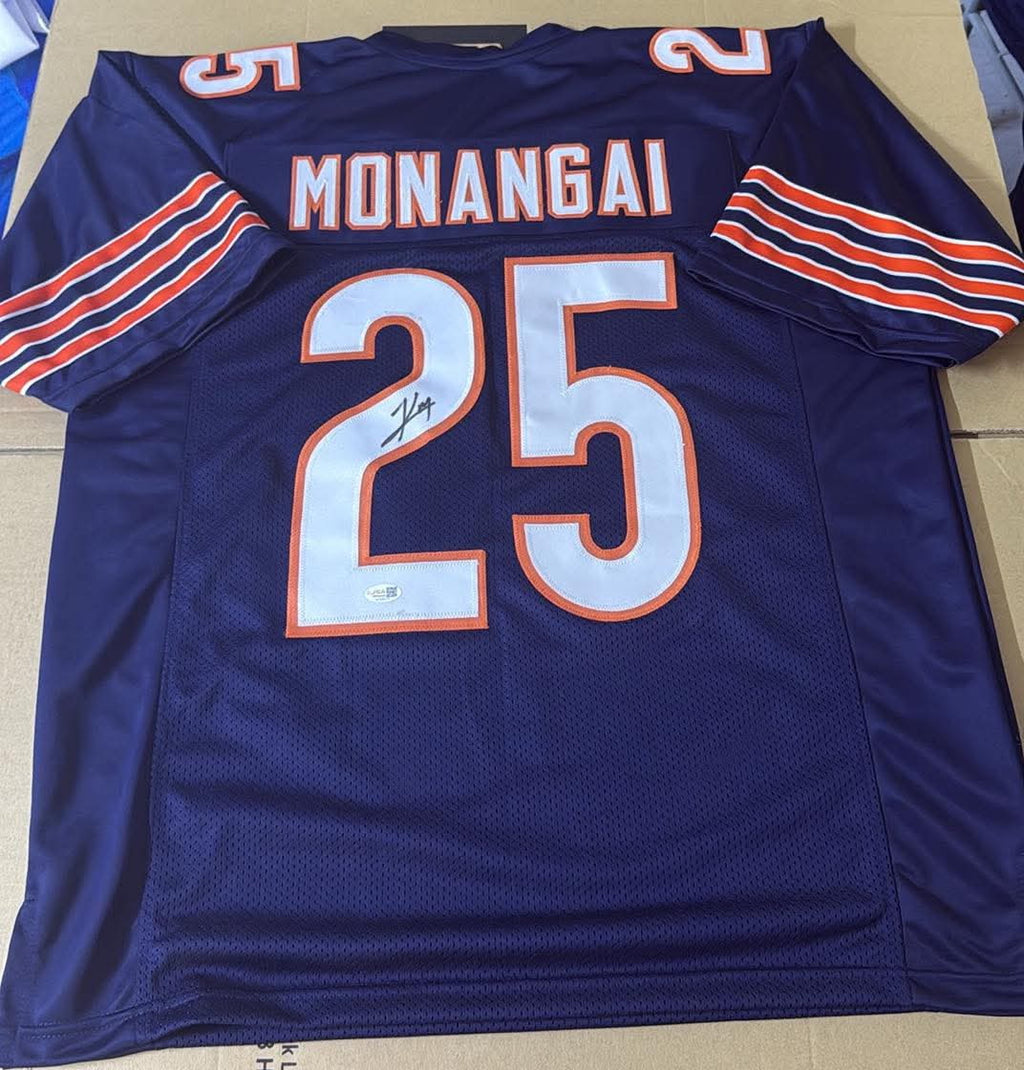 Kyle Monangai Custom Jersey JSA COA