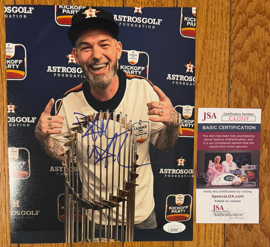 Auto/Autographed Paul Wall Signed 8x10 Trophy Photo JSA COA Blue Ink