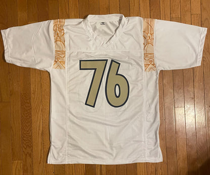 Joe Alt White Custom Jersey BAS COA