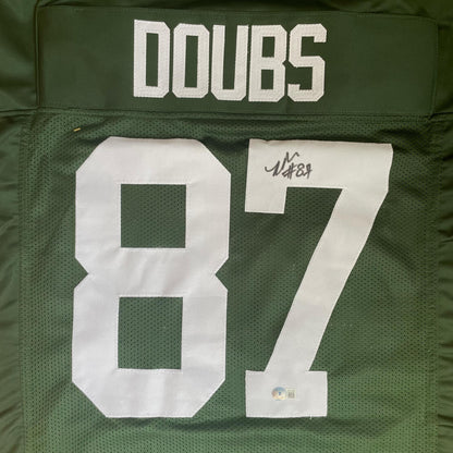 Romeo Doubs Signed Custom Jersey Packers BAS COA