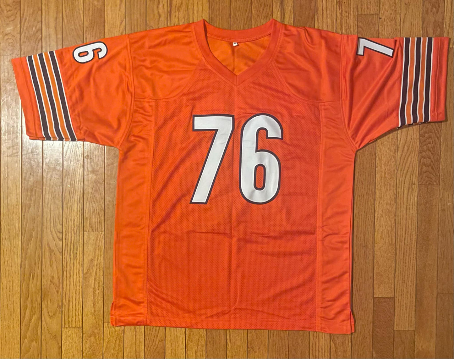 Steve Mcmichael Mongo Customs Orangre Jersey JSA