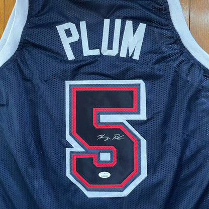 Kelsey Plum USA JERSEY CUSTOM JSA COA