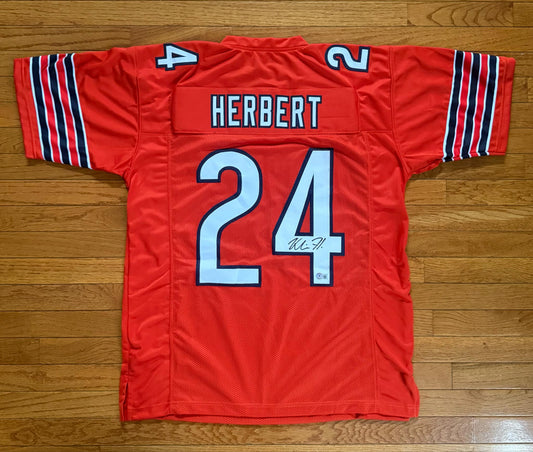 Khalil Herbert Signed/Autographed Orange Alt Chicago Bears Jersey JSA