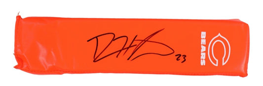 Devin Hester Signed Bears Logo Endzone Pylon (PSA)