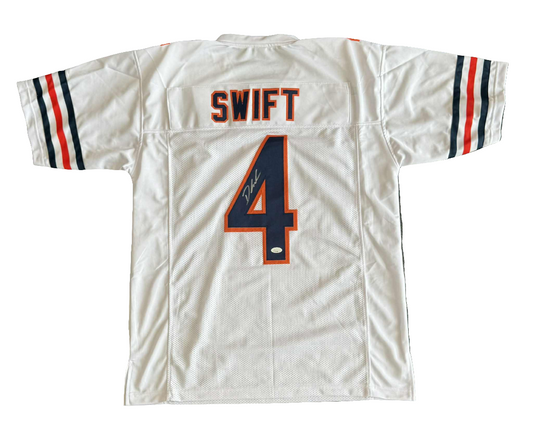 Deandre Swift Signed/Autographed Custom Bears Jersey JSA COA