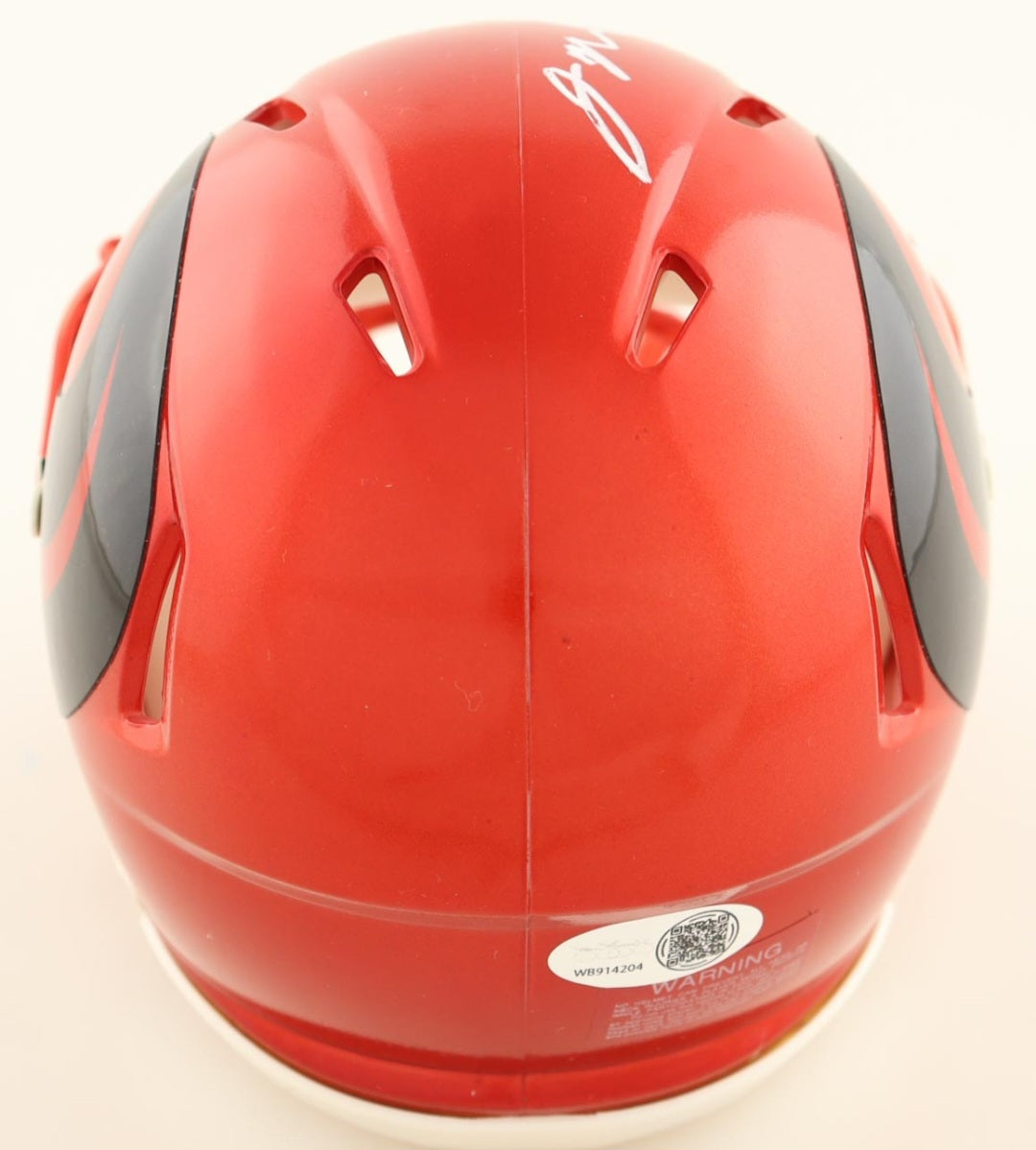 Texans Jaylin Noel Signed Autographed Houston Texans Red Alt Mini Helmet JSA