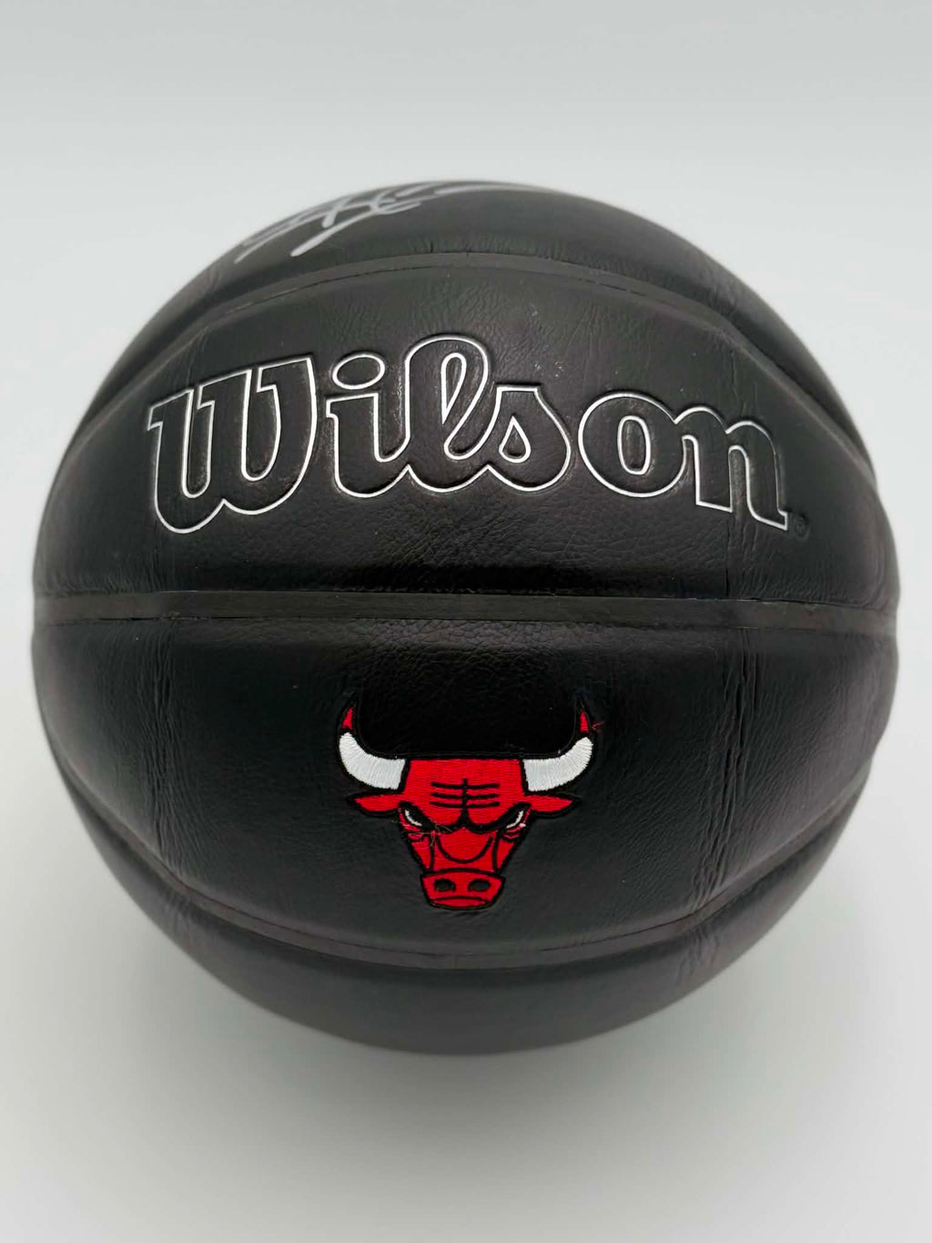 Dennis Rodman Signed Chicago Bulls Basketball Authenticated Beckett Black Leathe