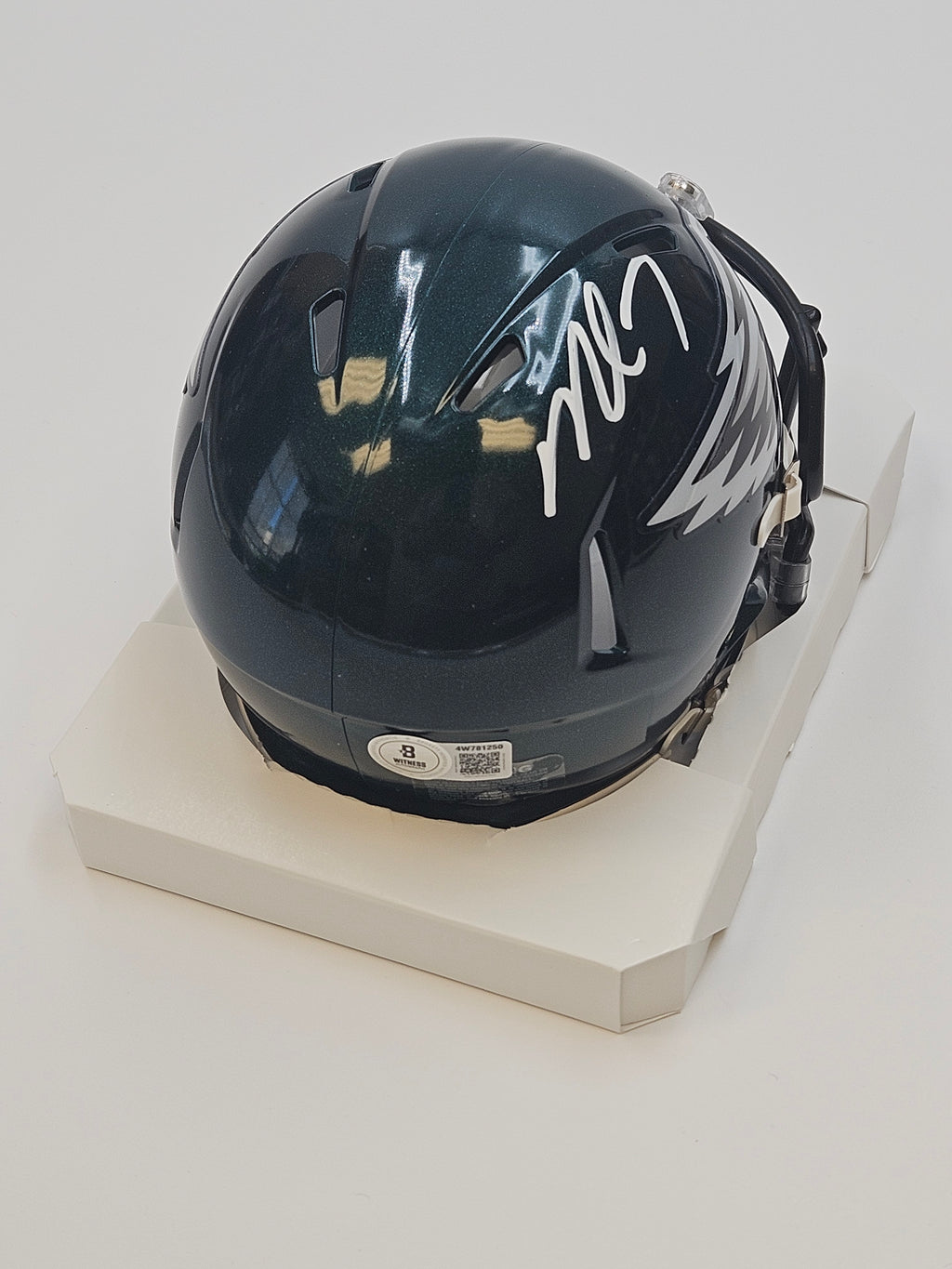 Philadelphia Eagles Michael Vick Autographed Speed Mini Helmet BECKETT