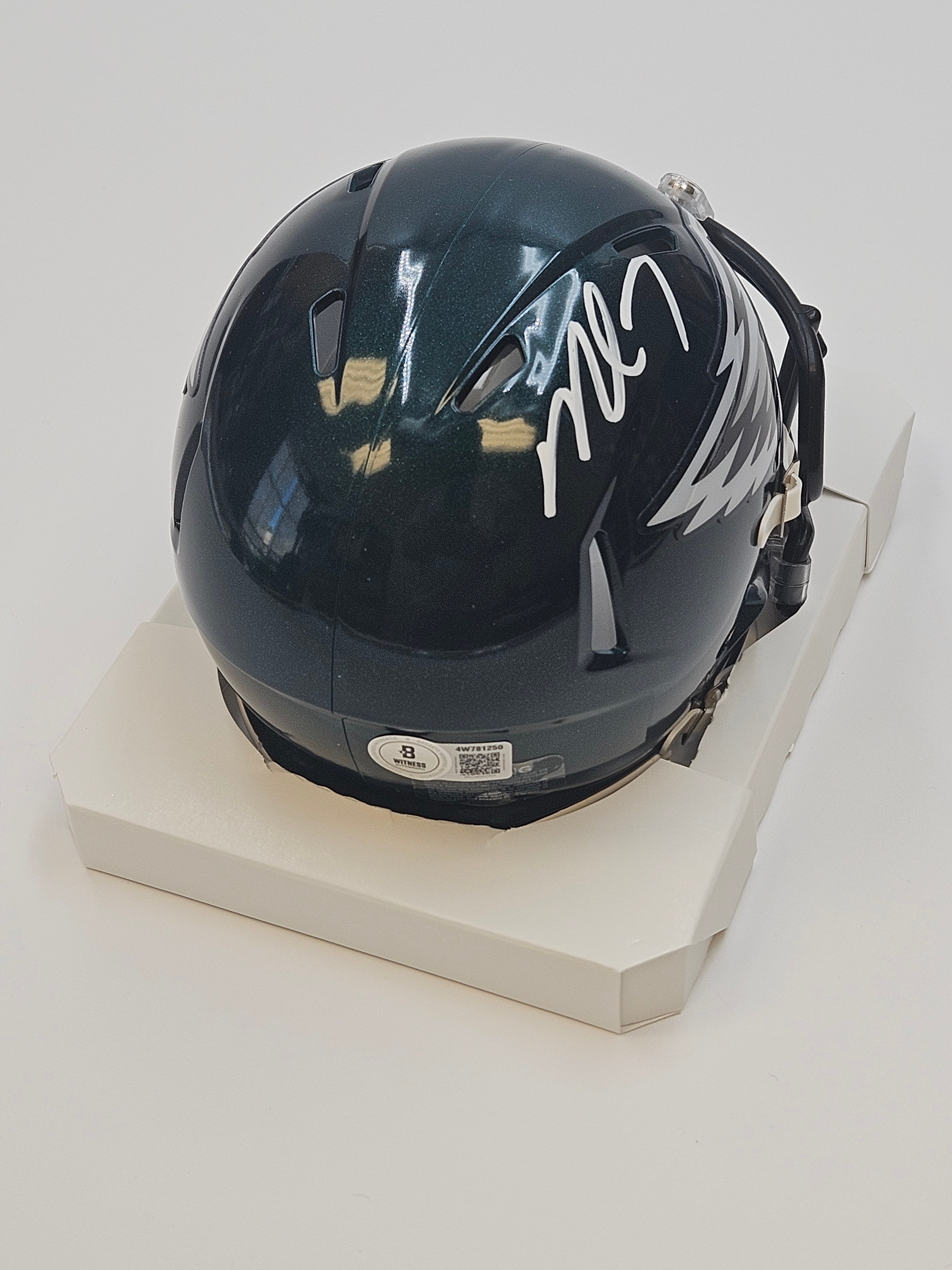 Philadelphia Eagles Michael Vick Autographed Speed Mini Helmet BECKETT