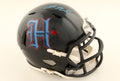 Jaylin Noel Signed Autographed Houston Texans Mini Helmet H TOWN ALT Blue JSA