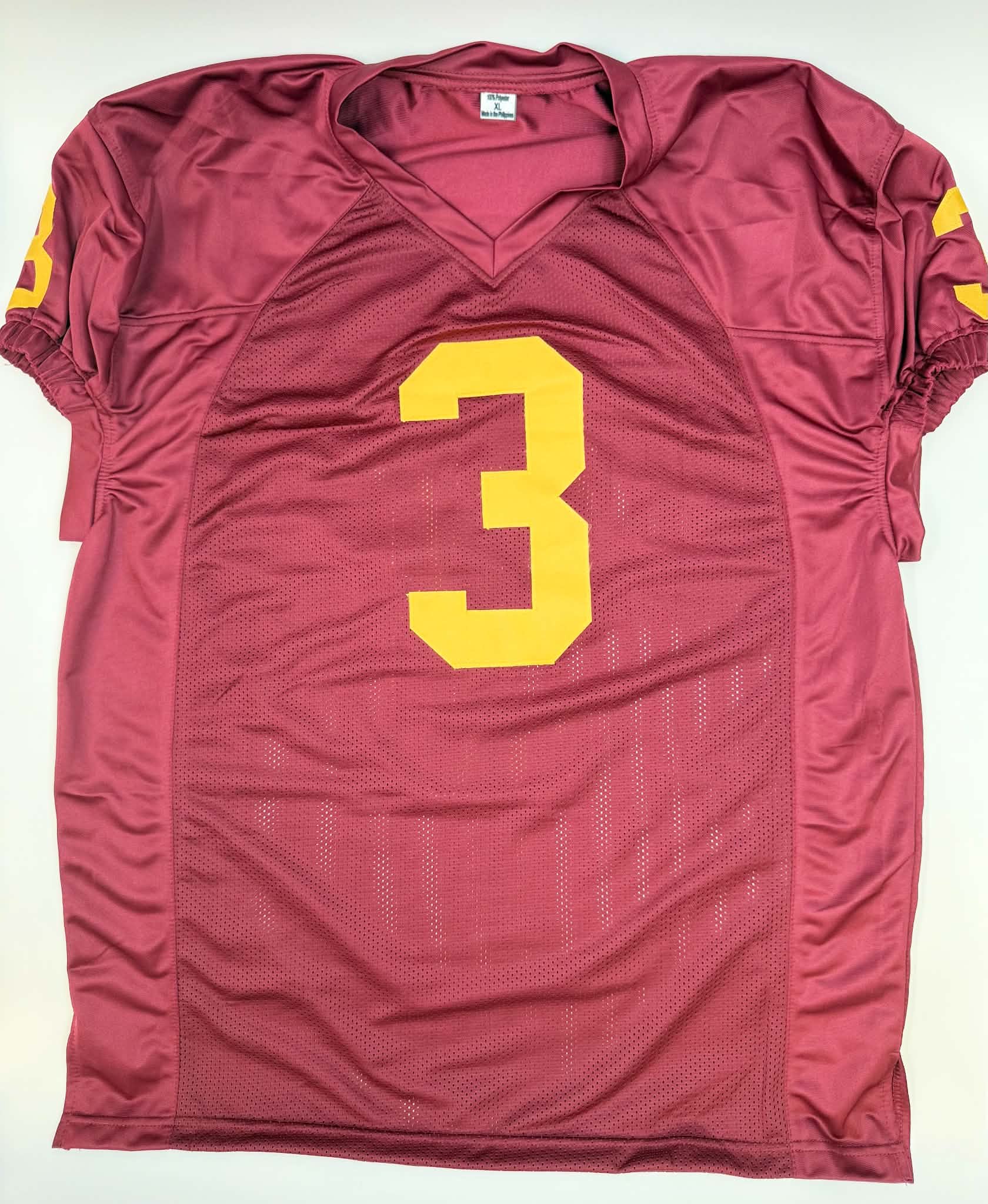 Jordan Addison Authentic Signed USC Pro Game Cut Style Jersey JSA Witnessed