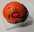 Nahshon Wright signed autographed CHICAGO BEARS RAVE Mini Helmet w/ COA JSA