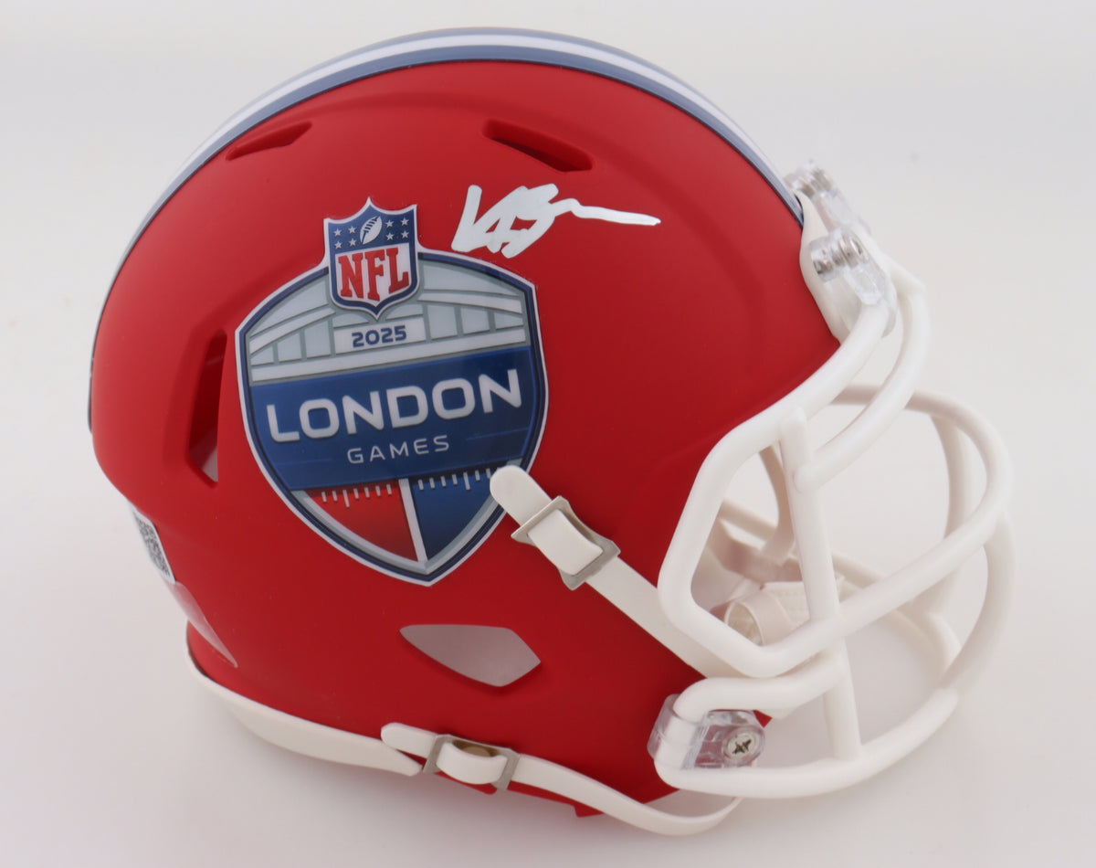 Konata Mumpfield Signed Rams London Mini Helmet (GTSM WITNESS COA)