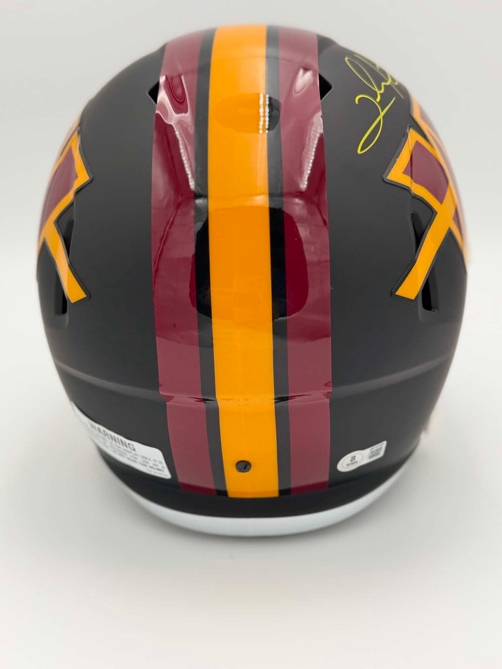 Clinton Portis Signed Washington 2026 Alt Full SIZE Helmet BAS COA
