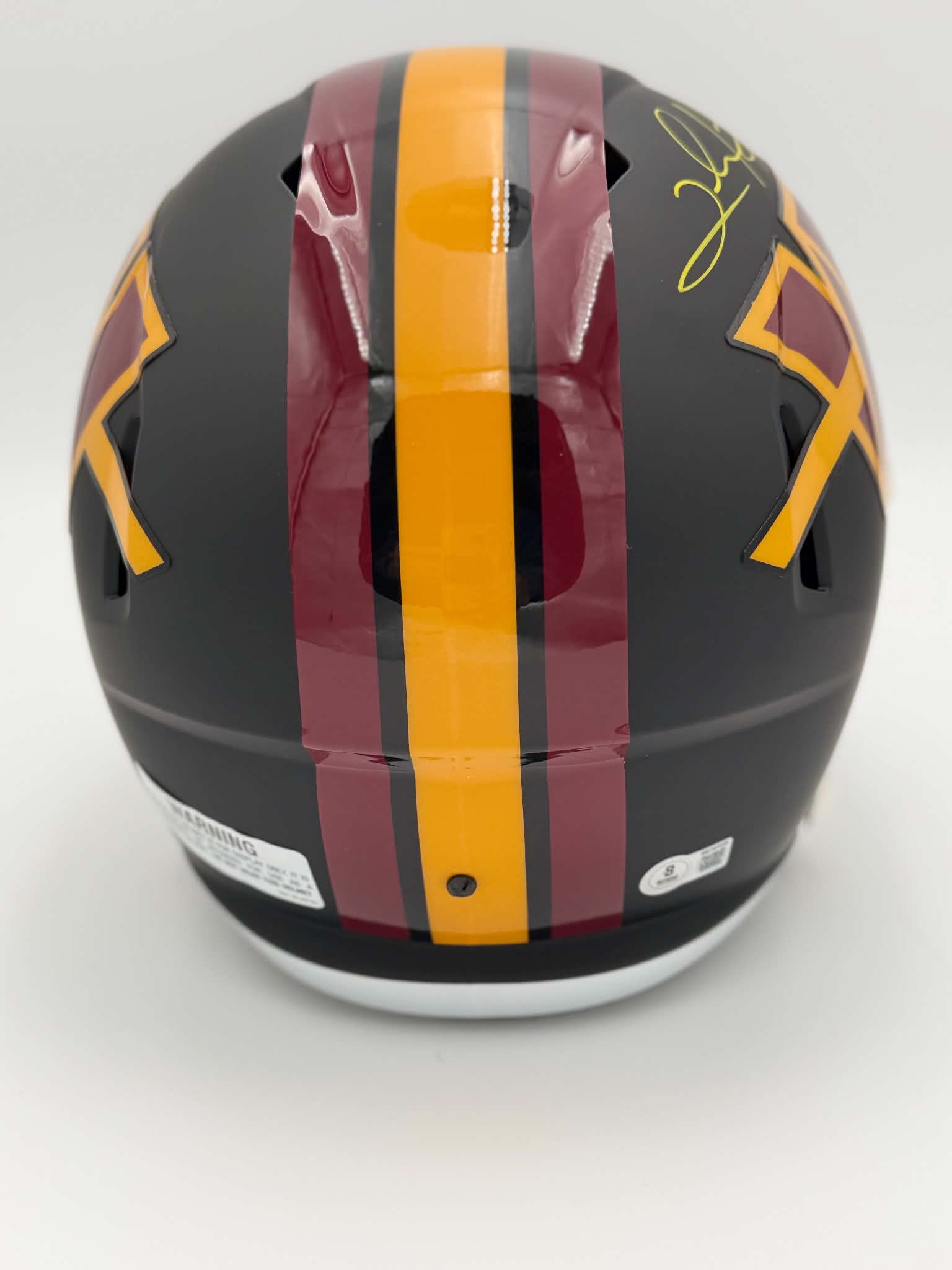 Clinton Portis Signed Washington 2026 Alt Full SIZE Helmet BAS COA