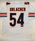 Brian Urlacher Autographed Chicago Custom White Football Jersey-BAS XL