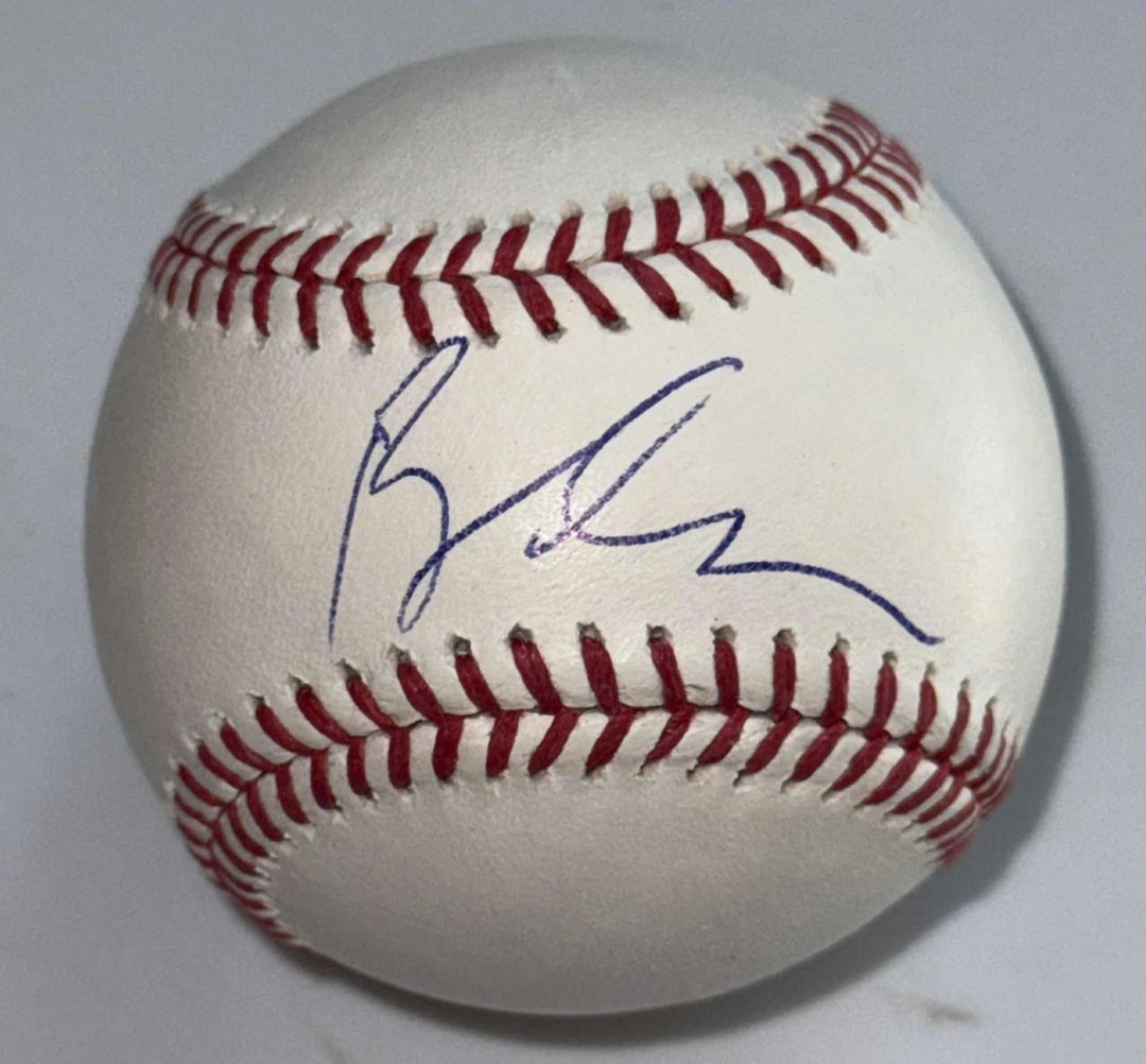 Auto/Autographed BILL SELF Baseball KANSAS JAYHAWKS Coach PSA COA AO11612