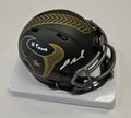 Jaylin Noel Signed Autographed Houston Texans STS Mini Helmet JSA COA "H TOWN"