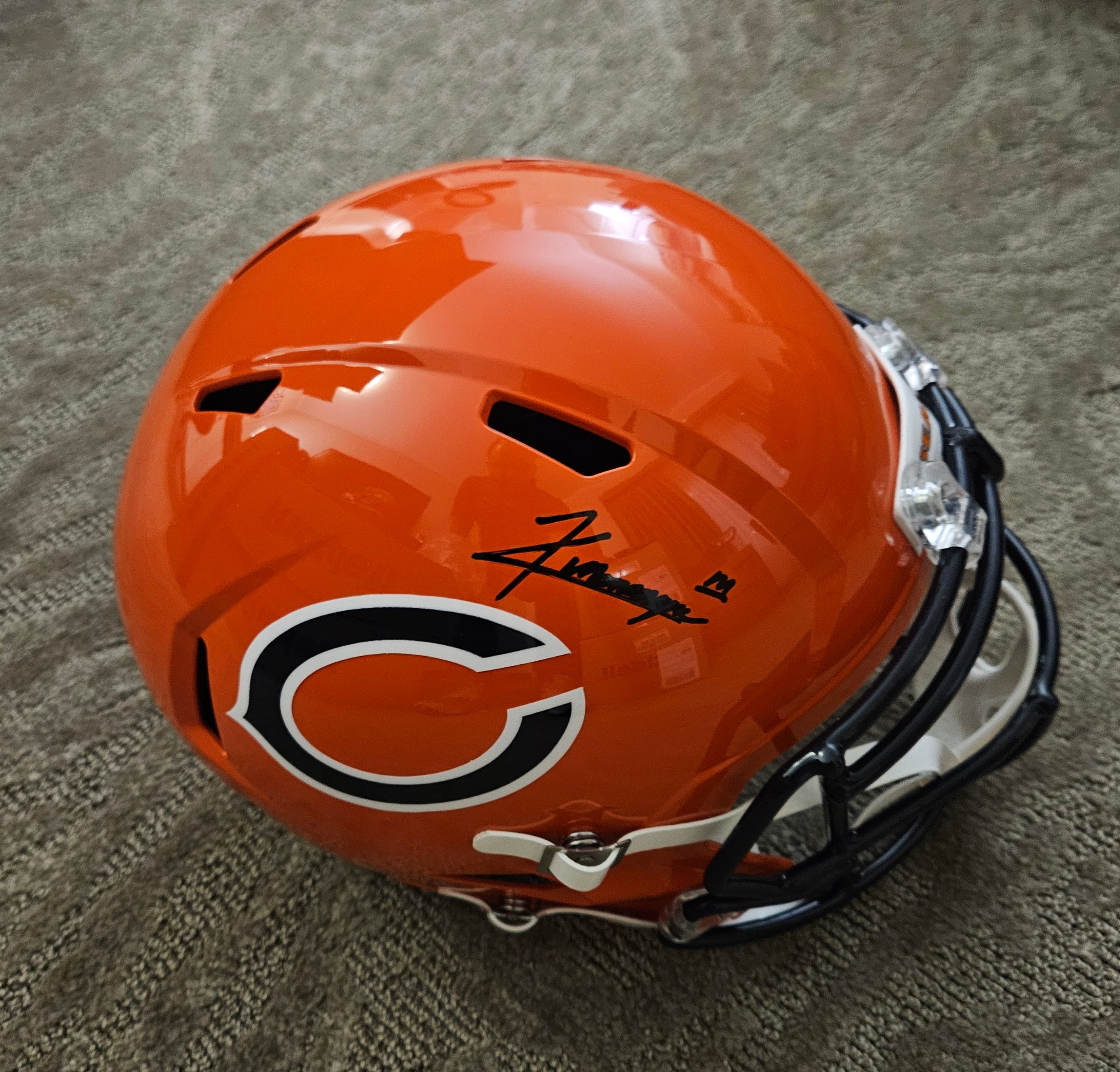 Kyle Monangai Signed/Autographed Full Size Alt Jsa witness