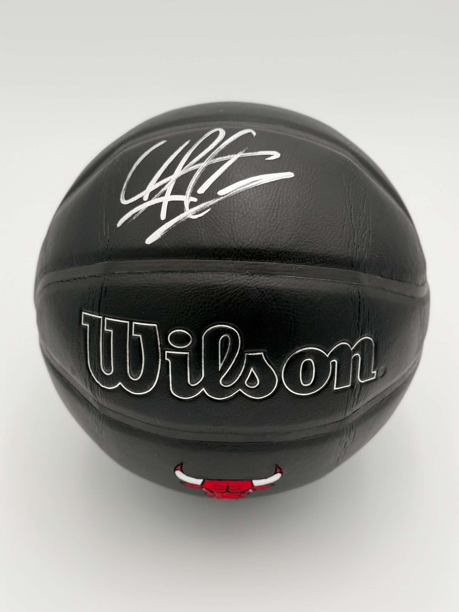 Dennis Rodman Signed Chicago Bulls Basketball Authenticated Beckett Black Leathe