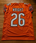 Nahshon Wright signed autographed CHICAGO BEARS Jersey w/ COA JSA Alt GAME CUT