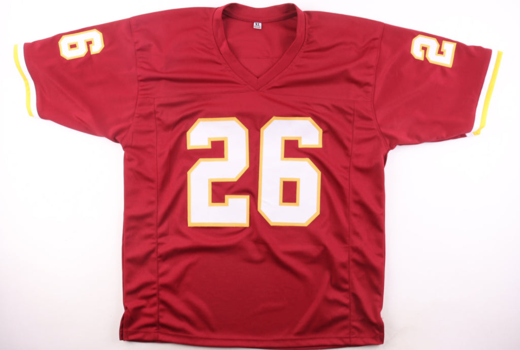 Clinton Portis Signed Washington Red Football Jersey JSA