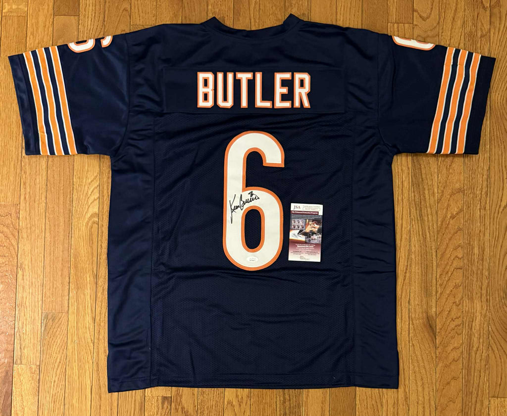 Kevin Butler Signed Autograph Custom Jersey - JSA Coa - Chicago Bears