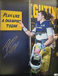 Riley Leonard Signed 16x20 Notre Dame Fighting Irish JSA WITNESS COA