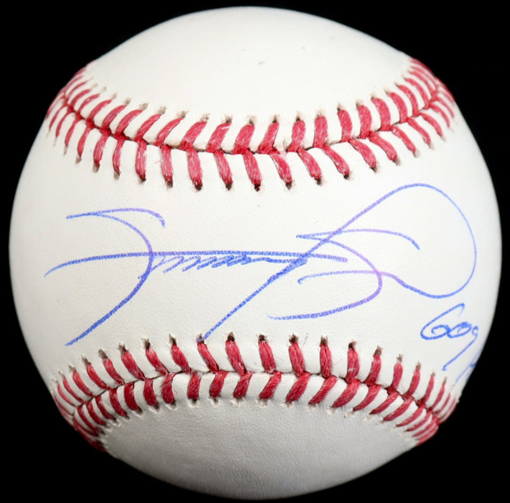 Sammy Sosa Signed OML Baseball Inscribed "609 HRs" (Beckett)