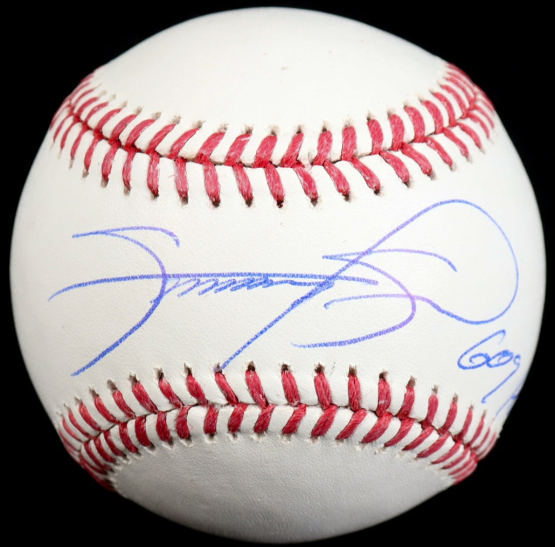 Sammy Sosa Signed OML Baseball Inscribed "609 HRs" (Beckett)