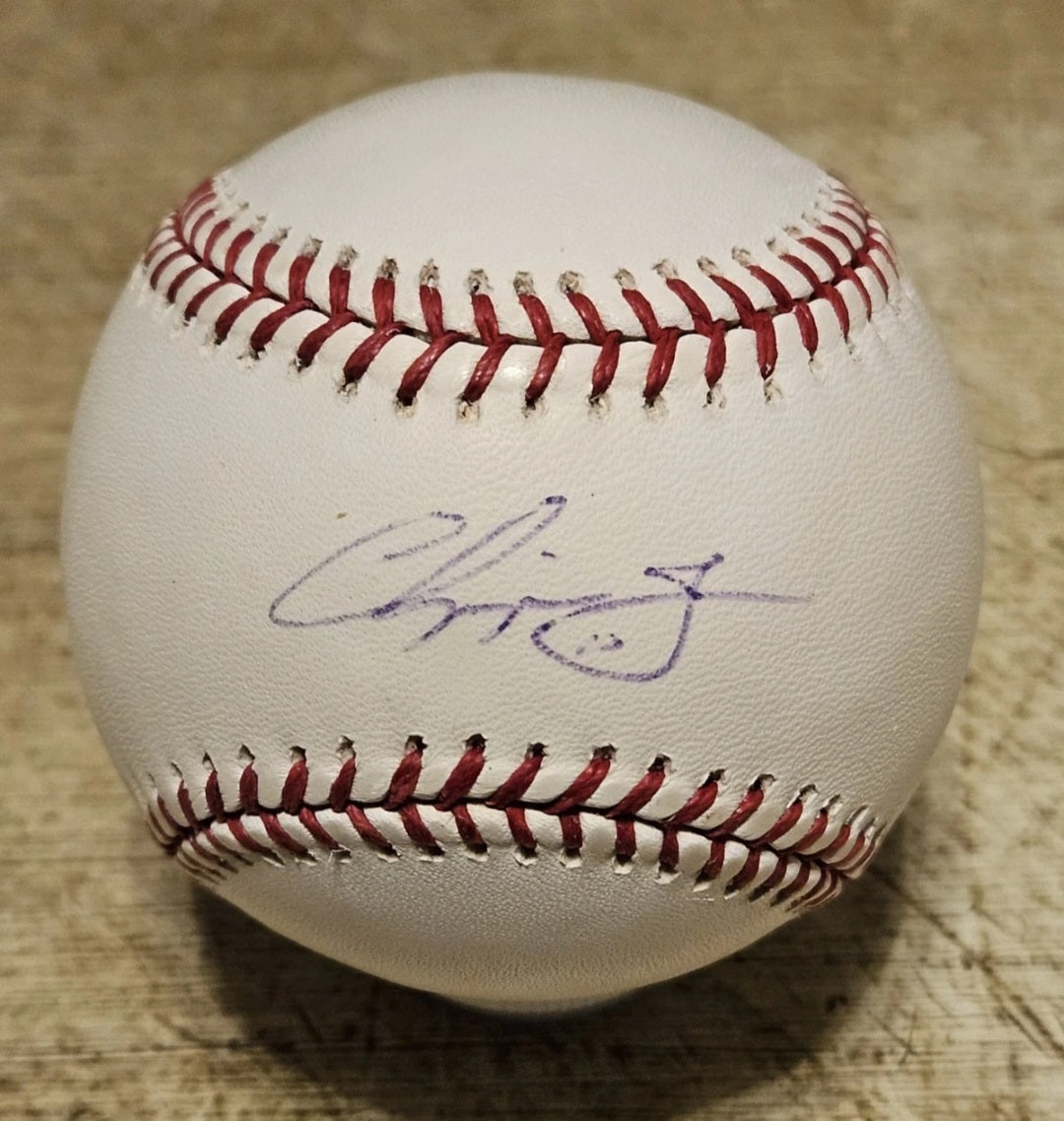 ATLANTA BRAVES CHIPPER JONES SIGNED BASEBALL JSA COA AUTHENTIC AUTOGRAPH MLB HOF