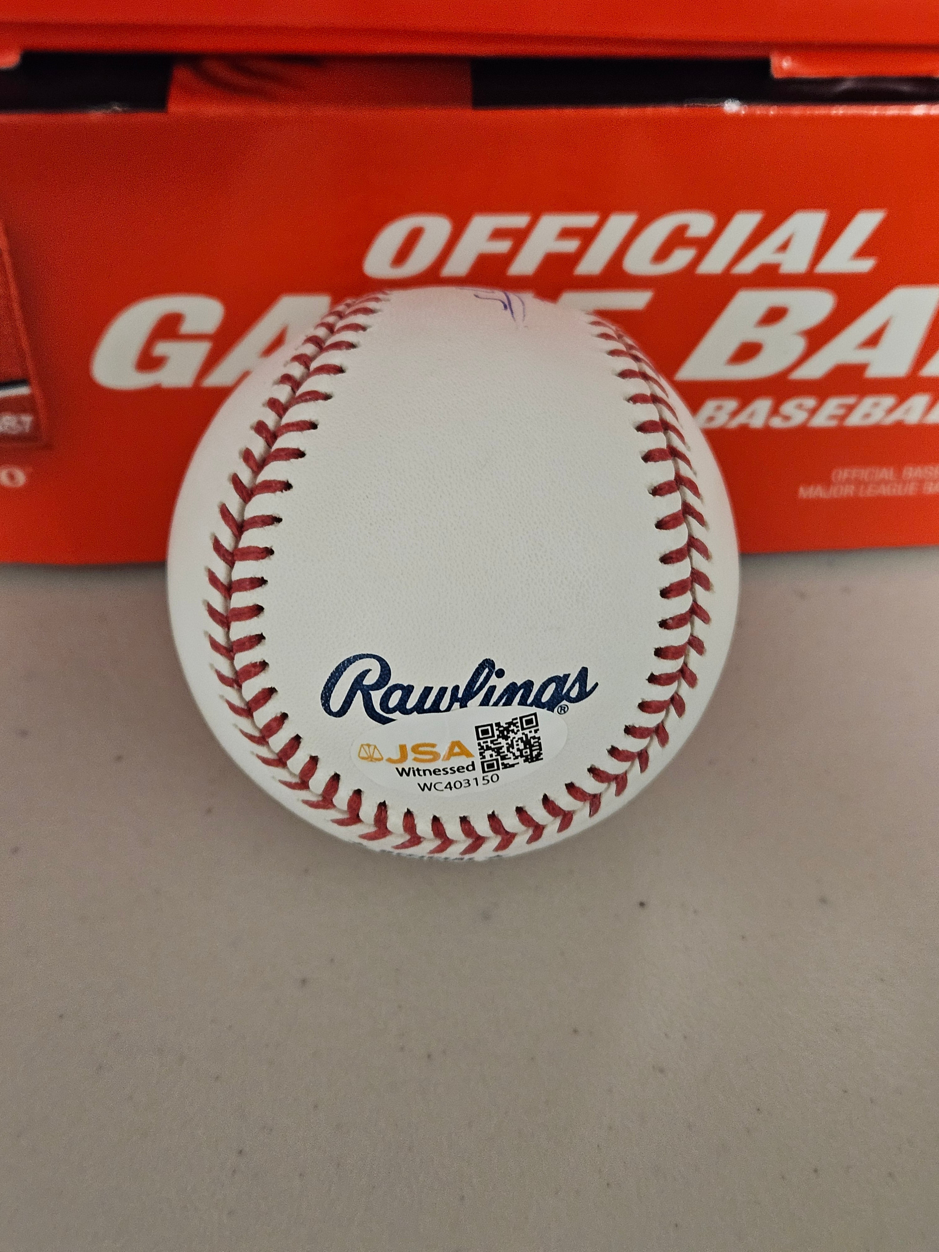Frank Thomas Signed ROMLB MLB Baseball Chicago White Sox JSA