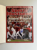 John Lackey Signed Sports Illustrated 11/4/02 No Label Angels Baseball Auto JSA