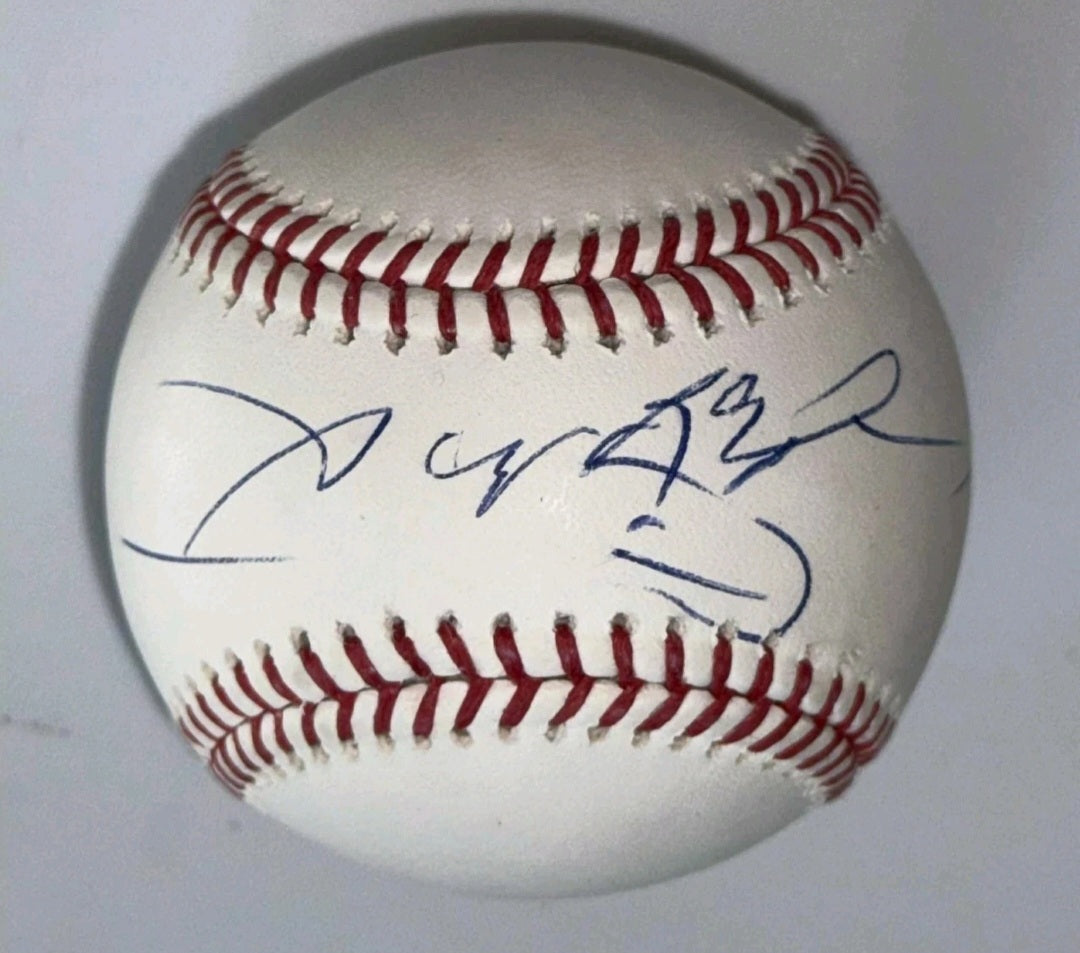Sugar Ray Leonard Boxer Signed ONL Baseball PSA COA Auto