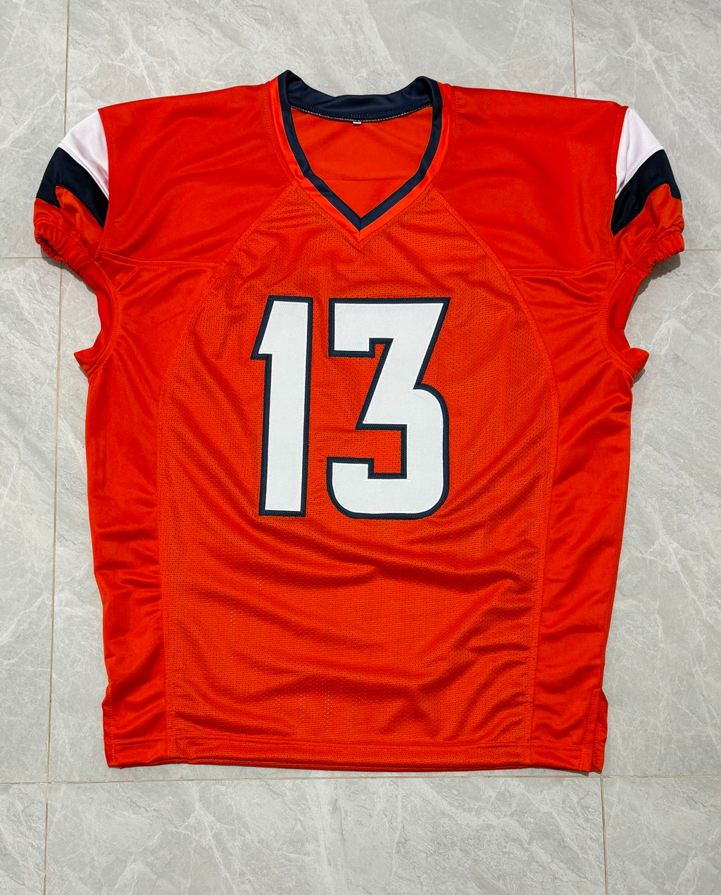 Pat Bryant Signed Denver Orange Football Game Cut Jersey JSA