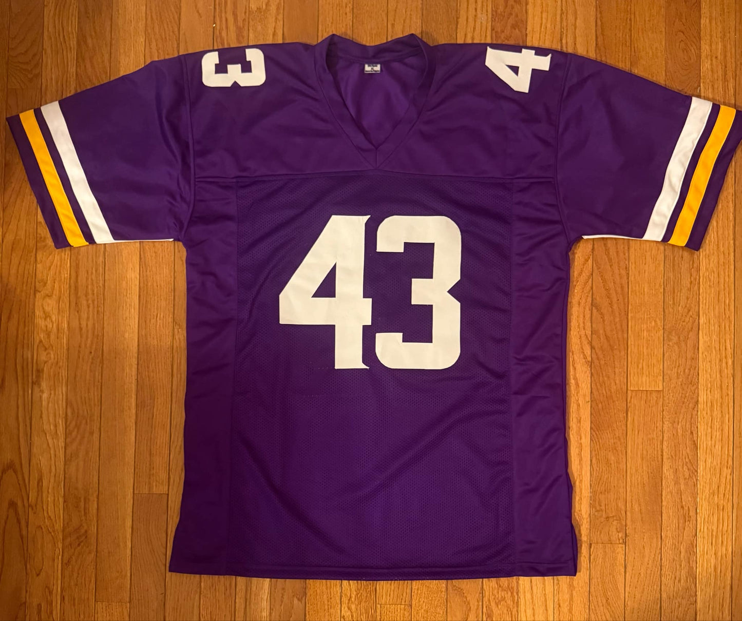 Auto/Autograped Andrew Van Ginkel Minnesota Vikings Home Custom Jersey JSA