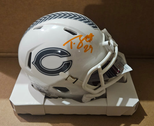 AUTO/AUTOGRAPHED TYRIQUE STEVENSON NEW STS 2024 SIGNED MINI HELMET JSA