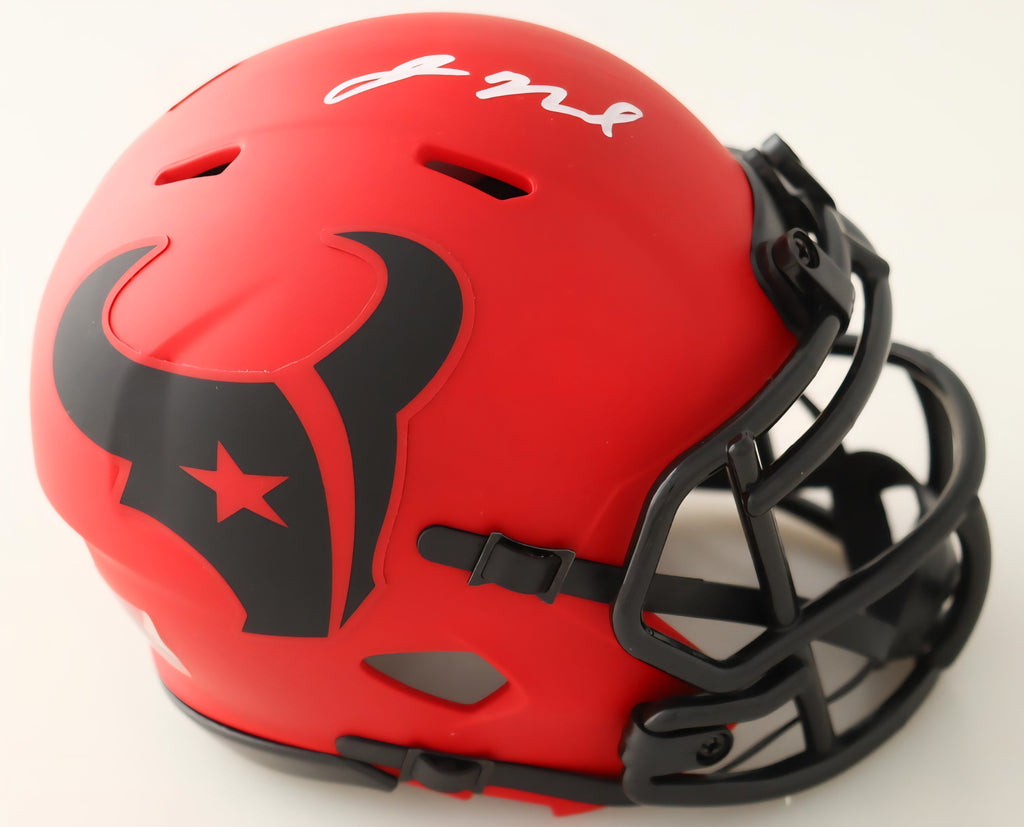 Texans Jaylin Noel Signed Autographed Houston Texans New Rave Mini Helmet JSA