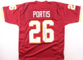 Clinton Portis Signed Washington Red Football Jersey JSA